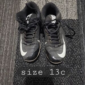Nike Black and White Cleats